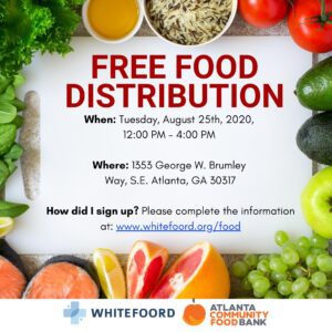 Free food distribution outreach